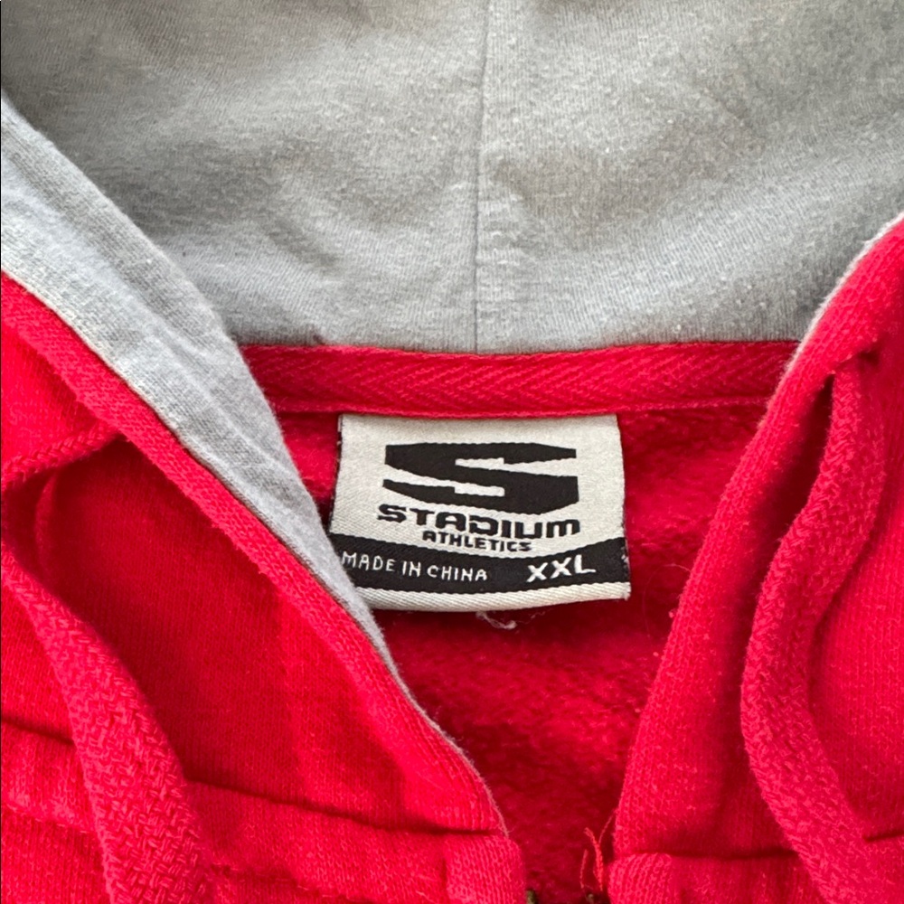 Vintage UNLV Zip Up Hoodie Sweatshirt - Picture 4 of 4